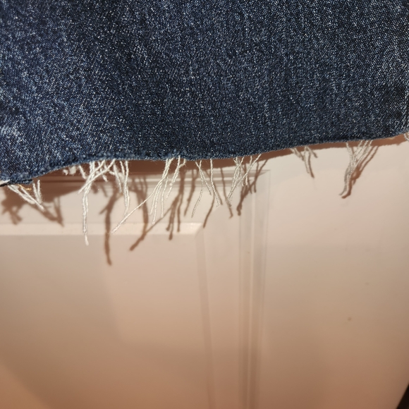 NWT Old Navy Dark Wash High Rise OG Straight Size 10 Tall Secret Smooth Pockets - Picture 4 of 12